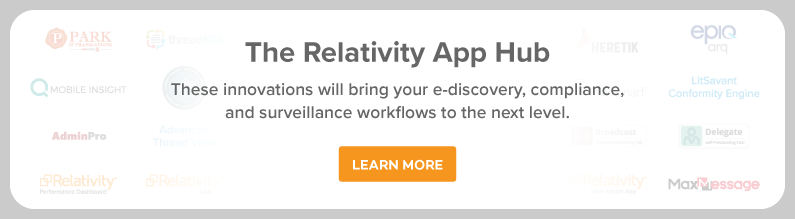 Discover Next-Level Innovations in the Relativity App Hub